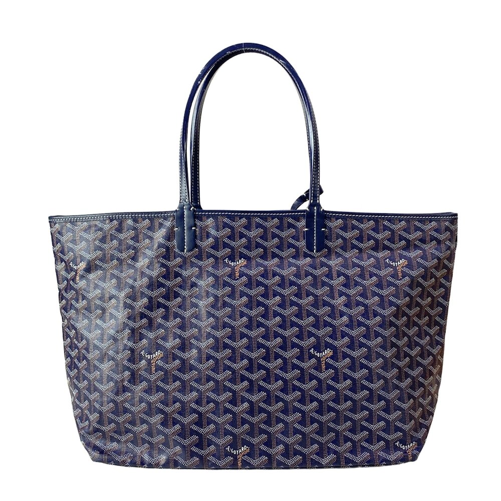 Goyard Saint Louis PM Tote Bag Coated Canvas Leather